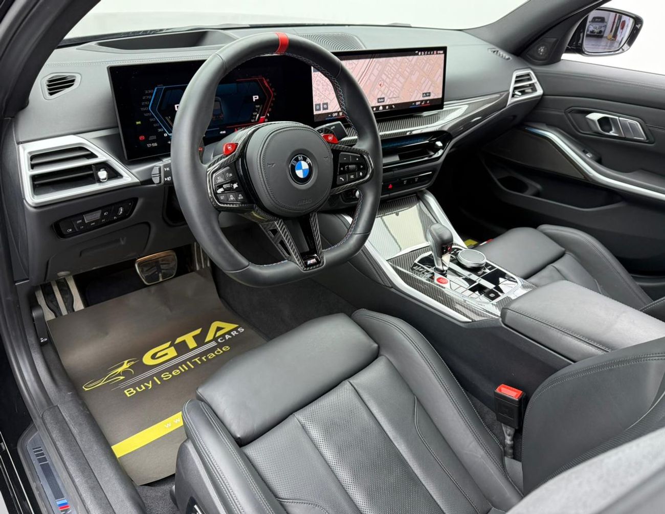 BMW M3 2025 BMW M3 Competition, 2029 BMW Warranty + Service Pack, Very Low Km, Fully Loaded, GCC