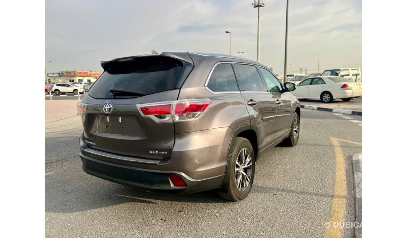 Toyota Highlander XLE LIMITED EDITION SUNROOF 4x4 2016 US IMPORTED "FOR EXPORT "