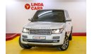 لاند روفر رانج روفر فوج إس إي سوبرتشارج Range Rover Vogue SE V8 Supercharged 2015 GCC under Warranty with Zero Down-Payment.