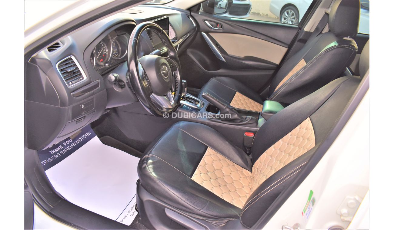 Used Mazda 6 AED 780 PM 0 DP S 2.5L 2015 GCC REAR CAMERA CRUISE CONTROL 2015 for sale in