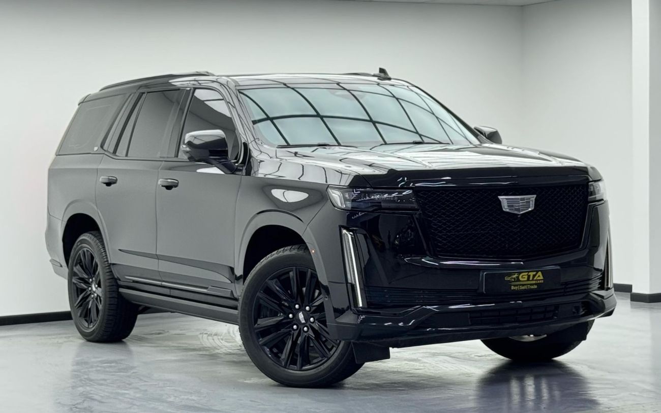 Cadillac Escalade Sport 6.2L 4WD 2022 Cadillac Escalade Sport, Agency Warranty 12/27& Service, Full Service History, G