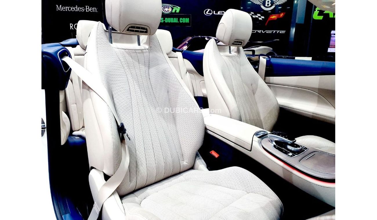 Mercedes-Benz E450 Coupe CONVERTIBLE - 2019 - 4000KMS ONLY - ONE YEAR WARRANTY - ( 2,950 AED PER MONTH)