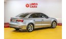 أودي A3 Audi A3 30 TFSi 2019 GCC under Agency Warranty with Zero Down-Payment.