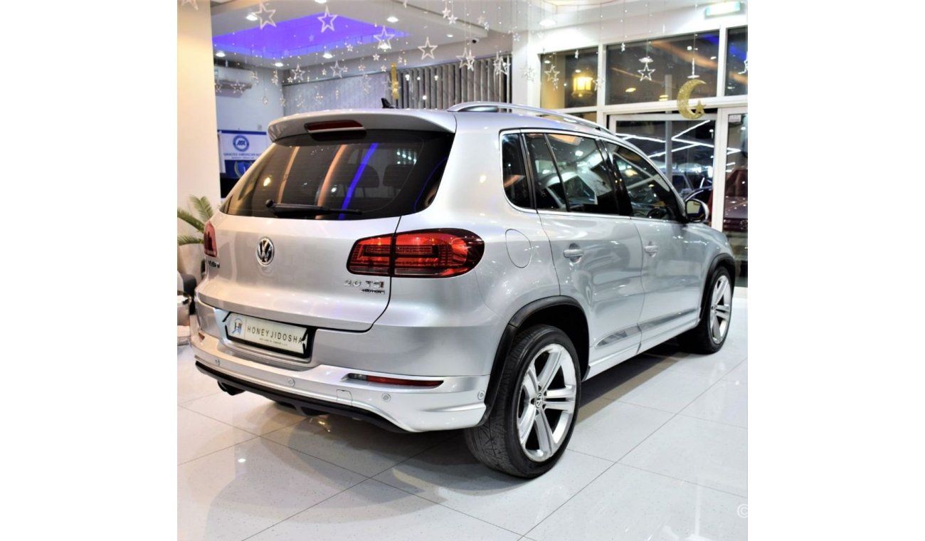 Volkswagen Tiguan EXCELLENT DEAL for this Volkswagen Tiguan R-Line 2.0 TSi 4Motion! 2016 Model!! in Silver Color! GCC 