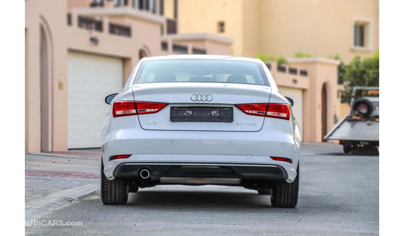 Audi A3 30 TFSI AED 1451 PM with 0% Downpayment