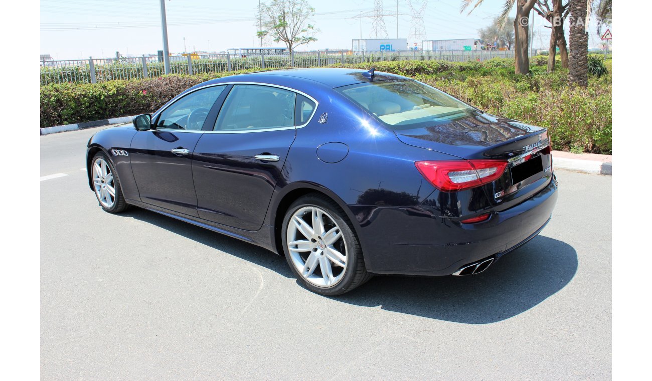 Maserati Quattroporte GTS V8 2015 - GCC- With Warranty from Al Tayer Motors