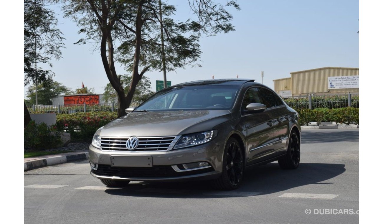 فولكس واجن باسات سي سي 2014 - GCC SPECS - FULL SERVICE HISTORY - BANK LOAN 0 DOWNPAYMENT