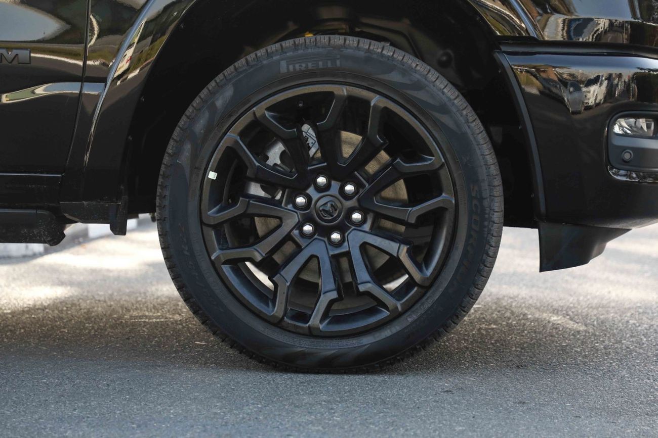 رام 1500 2025 RAM 1500 LIMITED "Night Edition" 3.0L V6 - GCC - Black inside Black