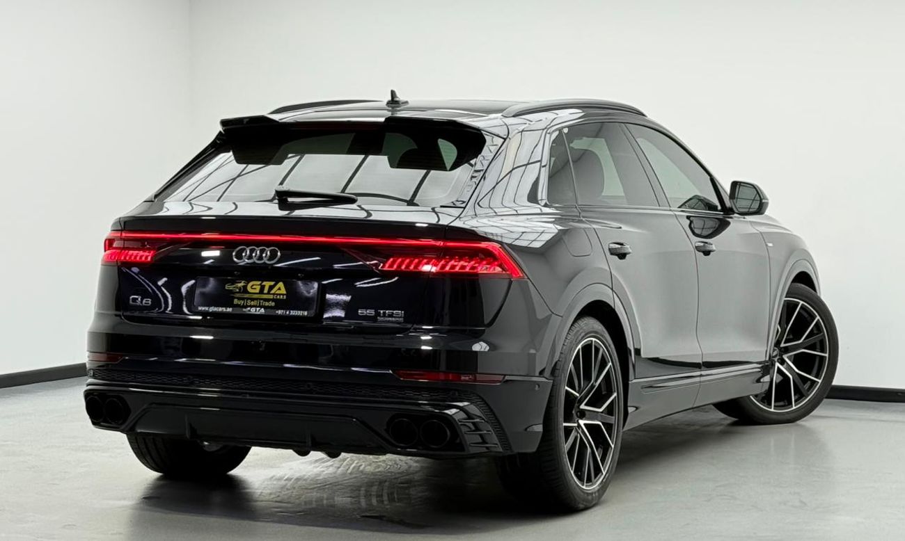 Audi Q8 55 TFSI quattro S-Line 3.0L (340 HP) 2021 Audi Q8 55 TFSI Quattro S-Line, Warranty, Full Audi Servic