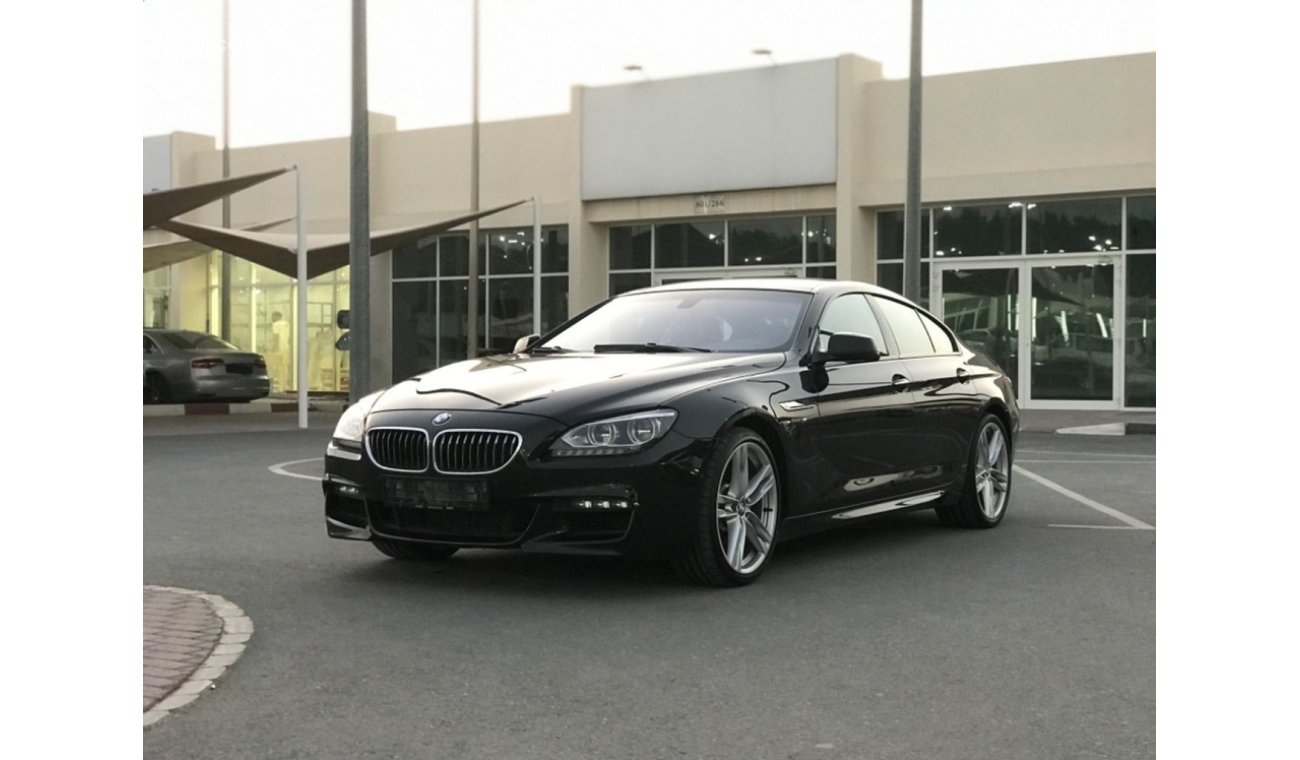 BMW 640i بي ام دبليو 640 موديل 2015 خليجي بحالة ممتازة