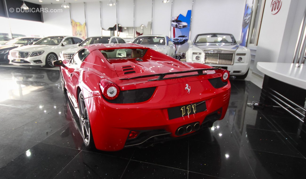 Ferrari 458 Spider