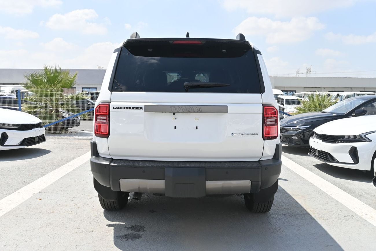 تويوتا برادو Toyota LC Prado, i-Force Max 2.4L Turbo L4 Hybrid, Color White Model 2025