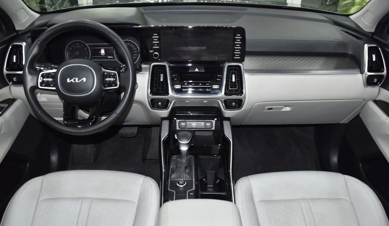 Kia Sorento EXCELLENT DEAL for our KIA Sorento V4 ( 2023 Model ) in Silver Color GCC Specs