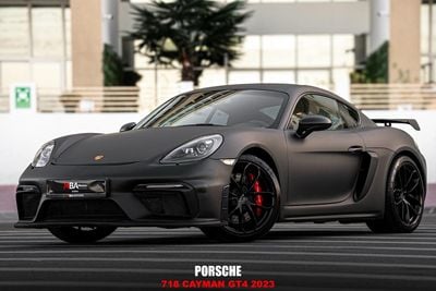 Porsche 718 Cayman 718 Cayman GT4