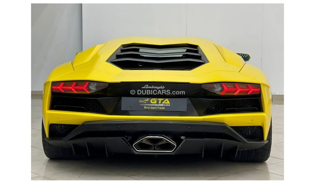 Lamborghini Aventador 2018 Lamborghini Aventador S , Full Agency History, Warranty, GCC