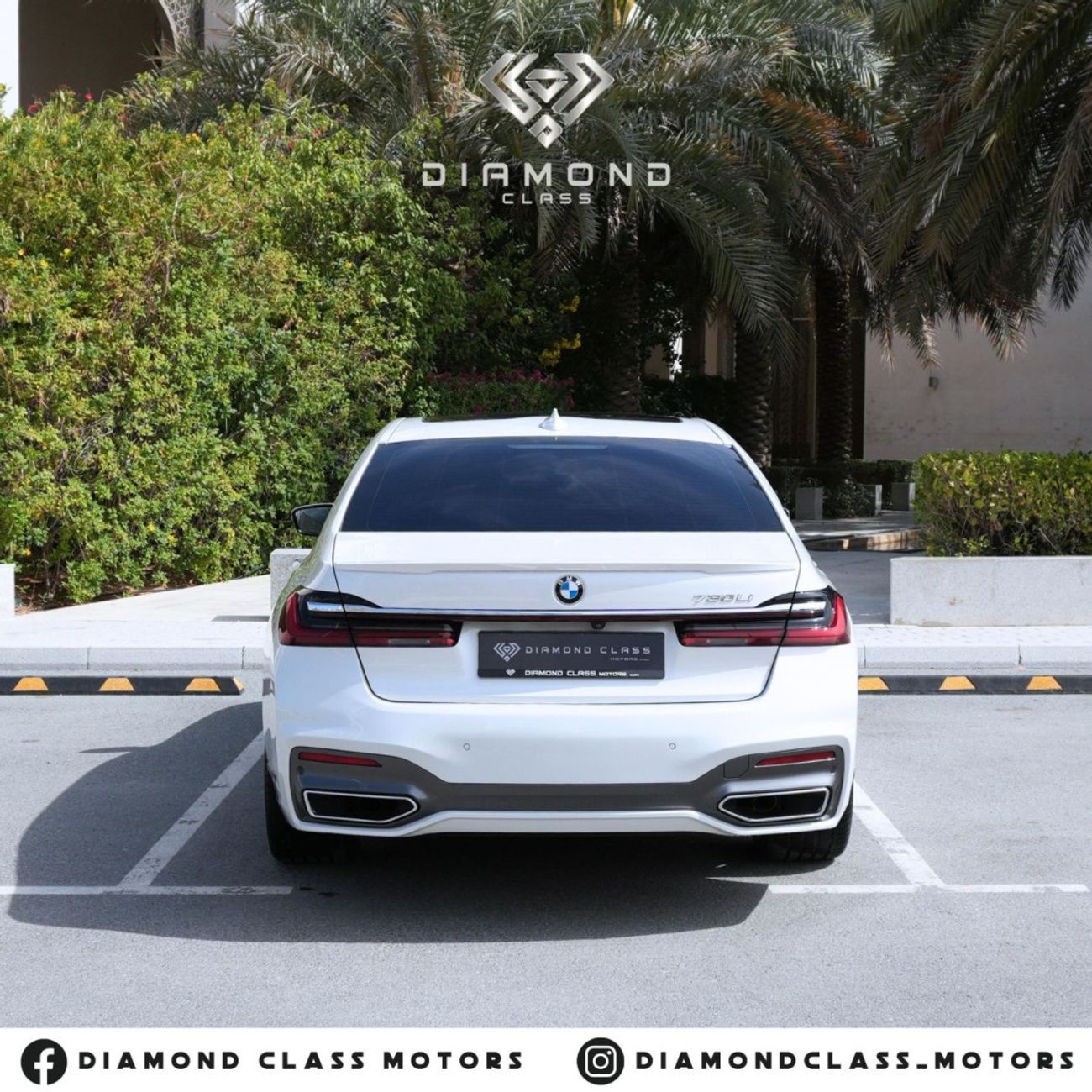 BMW 730Li Luxury M Sport Package 2.0L BMW 730Li  M-kit Top Option  Panoramic  2021 GCC  Under Warranty