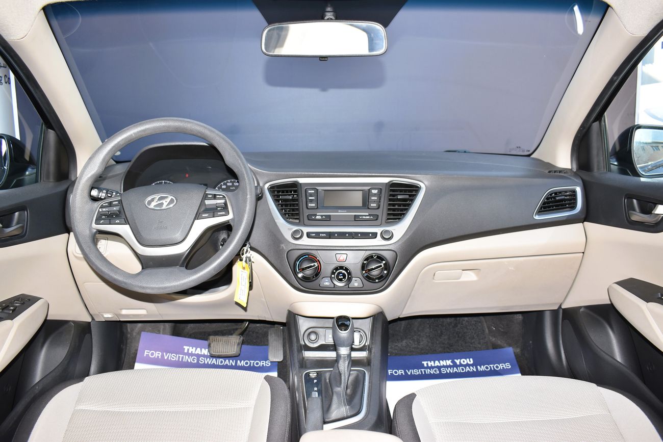 Hyundai Accent AED 719 PM | 1.6L GL GCC DEALER WARRANTY
