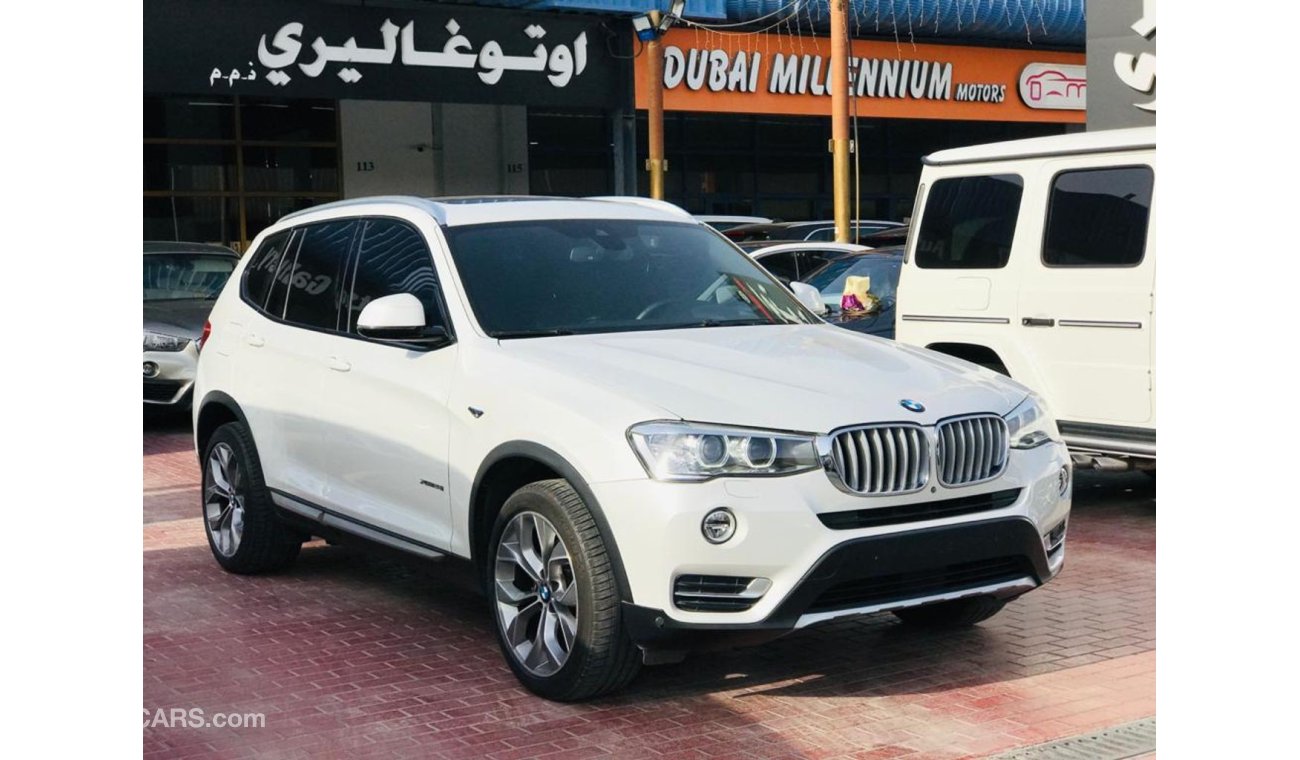 BMW X3 28I XDrive 2017 GCC Under warranty and services