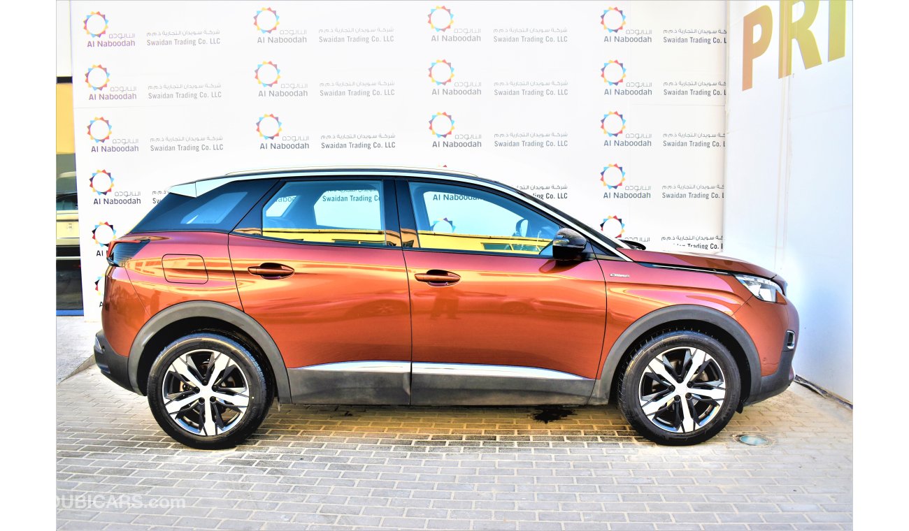 Peugeot 3008 1.6L GT LINE 2019 GCC SPECS AGENCY WARRANTY UP TO 2023