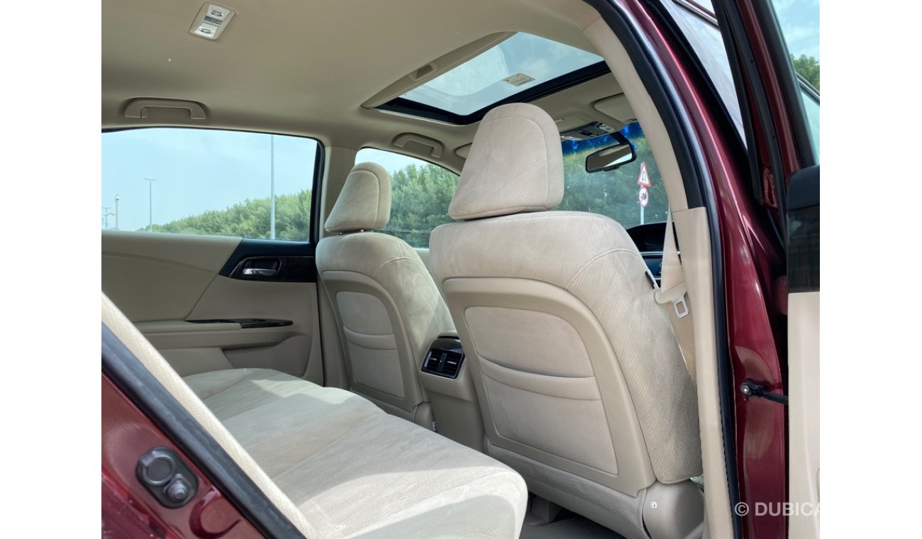هوندا أكورد 2015 sunroof electric seat Ref#165