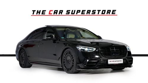 Mercedes-Benz S 580 Maybach Brabus B40 V8 Twin Turbo-21 Inch High Gloss Black Rims