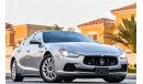 مازيراتي جيبلي Maserati Ghibli - 2014 - 3 Years Warranty! - AED 2,428 P.M. AT 0% DOWNPAYMENT