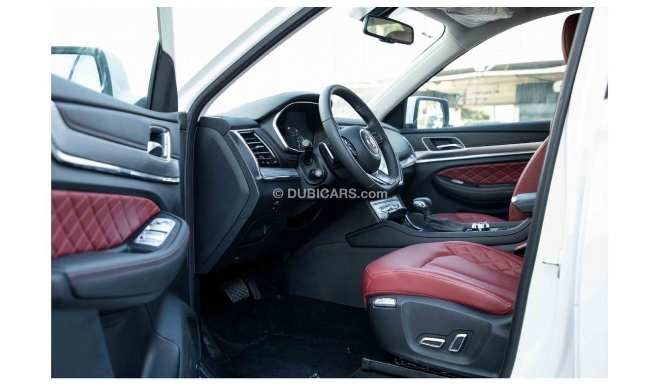 MG RX8 2023 MG RX8 4X4 2.0 LUXURY - White inside Red // 3 Years Warranty Or 100,000 KM , 1 Year Service , F