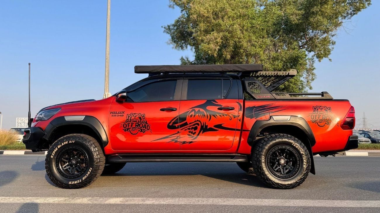 Toyota Hilux MODIFIED TO GR SPORTS | 2.8L DIESEL ENGINE | GTK SPORTS BAR