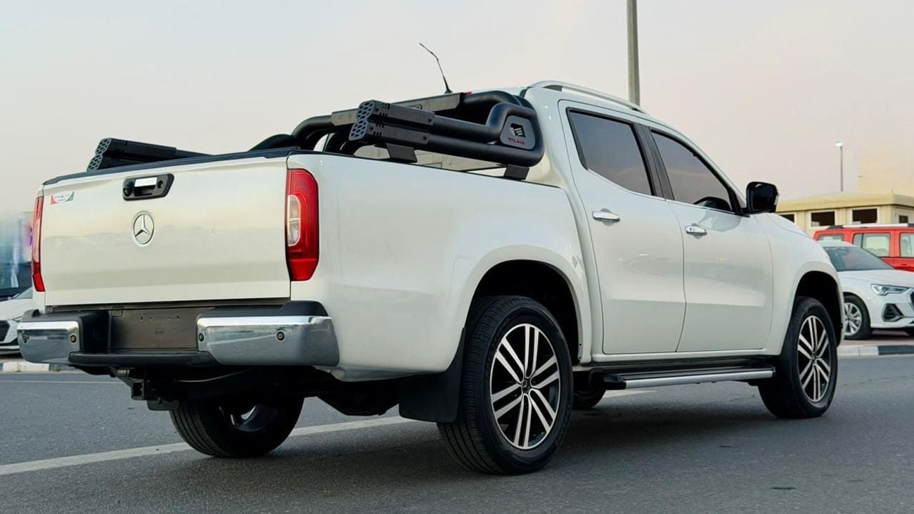 Mercedes-Benz X 250 d 2018 | DOUBLE CABIN | 2.3L DIESEL | AT | RHD | SPORTS BAR | DIGITAL AC | ELECTRIC SEATS | 306 VIEW C