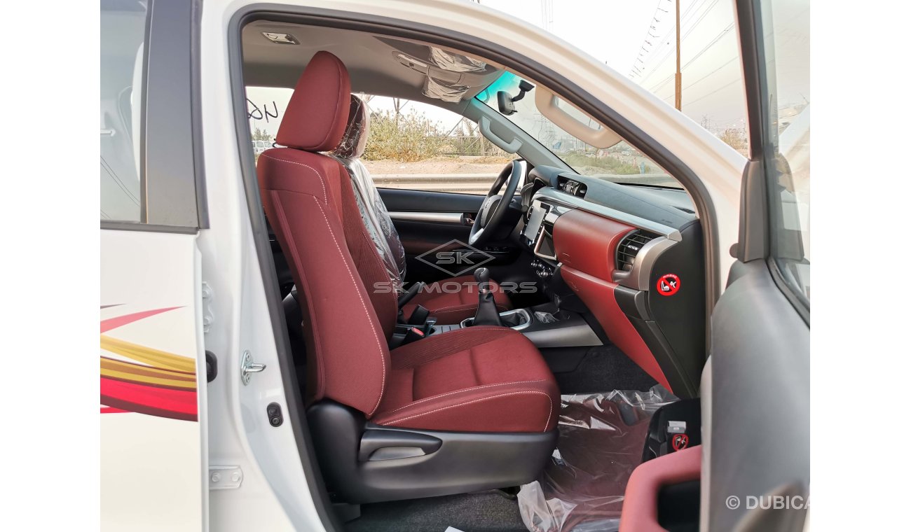 Toyota Hilux 2.4L Diesel, Full Option M/T 4X4 - Auto AC with Black Alloy Rims (CODE # THFO06)