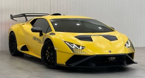 Lamborghini Huracan 2023 Lamborghini Huracan STO, Agency Warranty + Service Package, Agency Full Service History, GCC