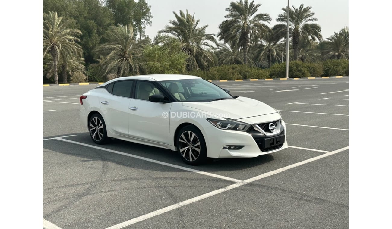 Nissan Maxima Model 2016 GCC CAR PERFECT CONDITION INSIDE AND OUTSIDE FULL ELECTRIC CONTROL STEERING CONTROL
