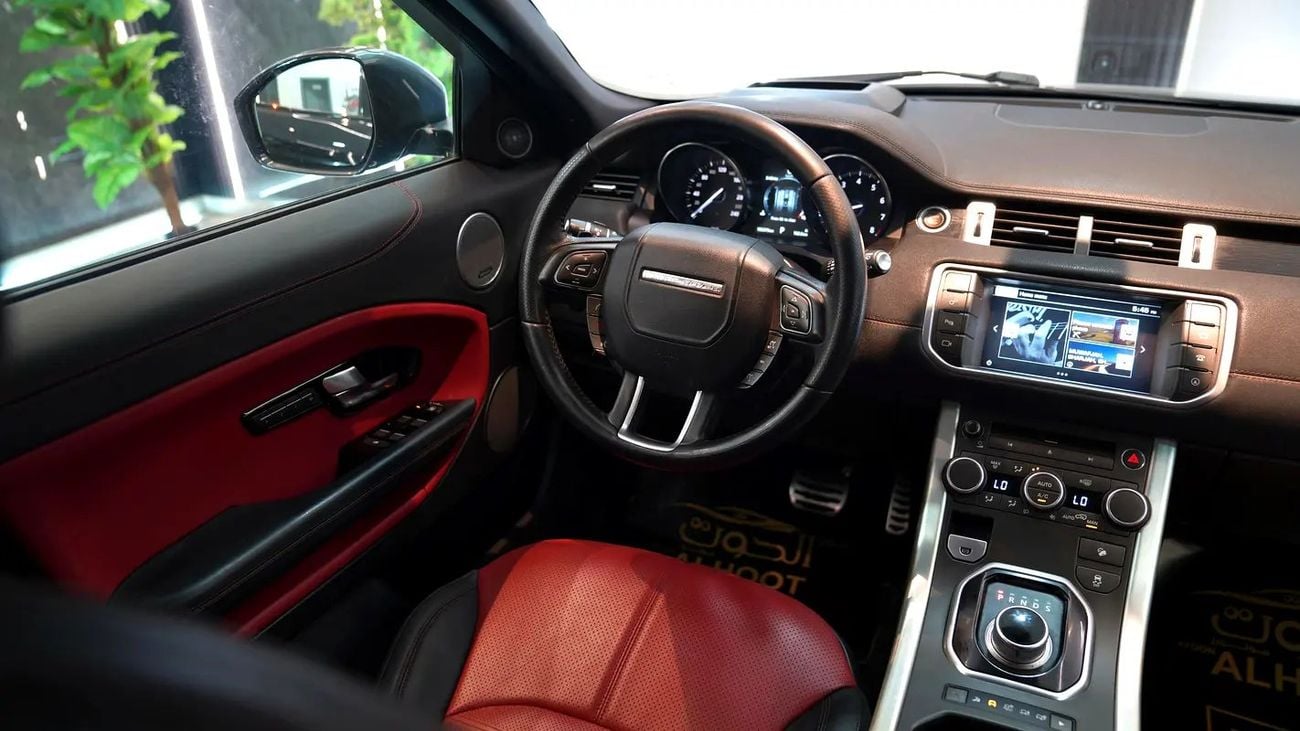 لاند روفر رانج روفر إيفوك SPECIAL || TOP RANGE || GCC || ACCIDENTS FREE || UNIQUE || RED INTERIOR