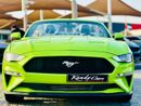 فورد موستانج Ecoboost Premium Convertible | Monthly 1000/- | 0% DP | Fog Lights | # 79848