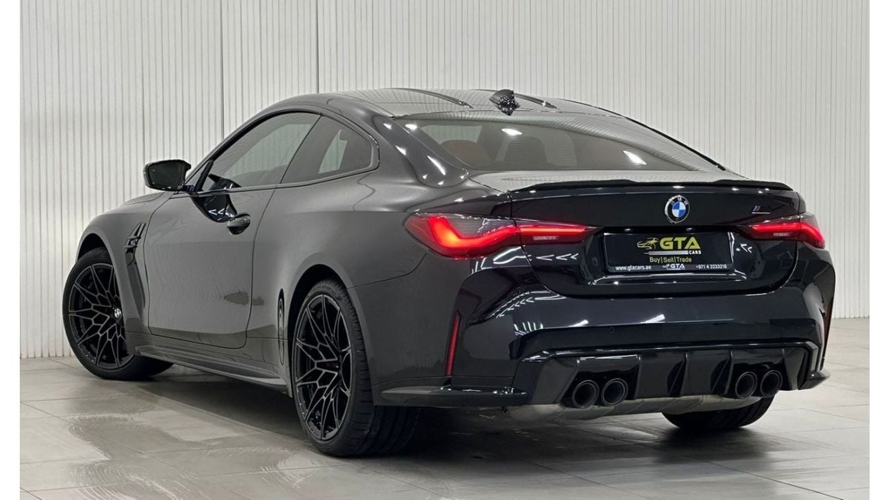 بي أم دبليو M4 2021 BMW M4 Competition, June 2026 BMW Warranty + Service Pack, Full Options, Very Low Kms, GCC