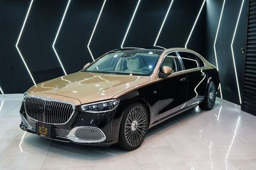 Mercedes Maybach S680 Maybach 2024 Maybach S680, Two-Tone, BRAND NEW, Manufaktur Exclusive Interior, Executive Rear Seat Pack Plus