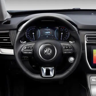 MG RX8 interior - Steering Wheel