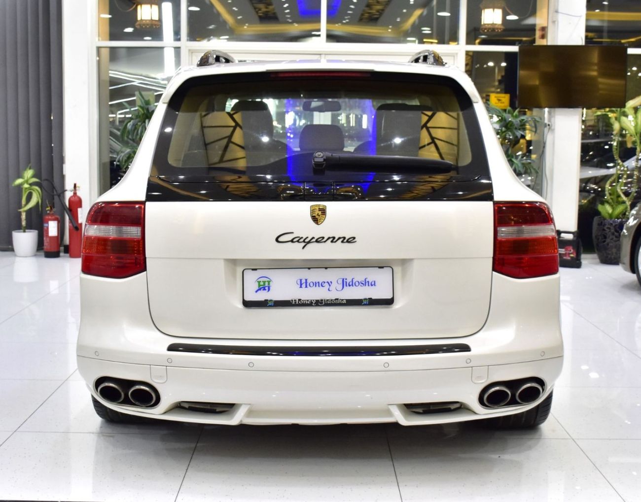 Porsche Cayenne EXCELLENT DEAL for our Porsche Cayenne ( 2008 Model ) in White Color GCC Specs