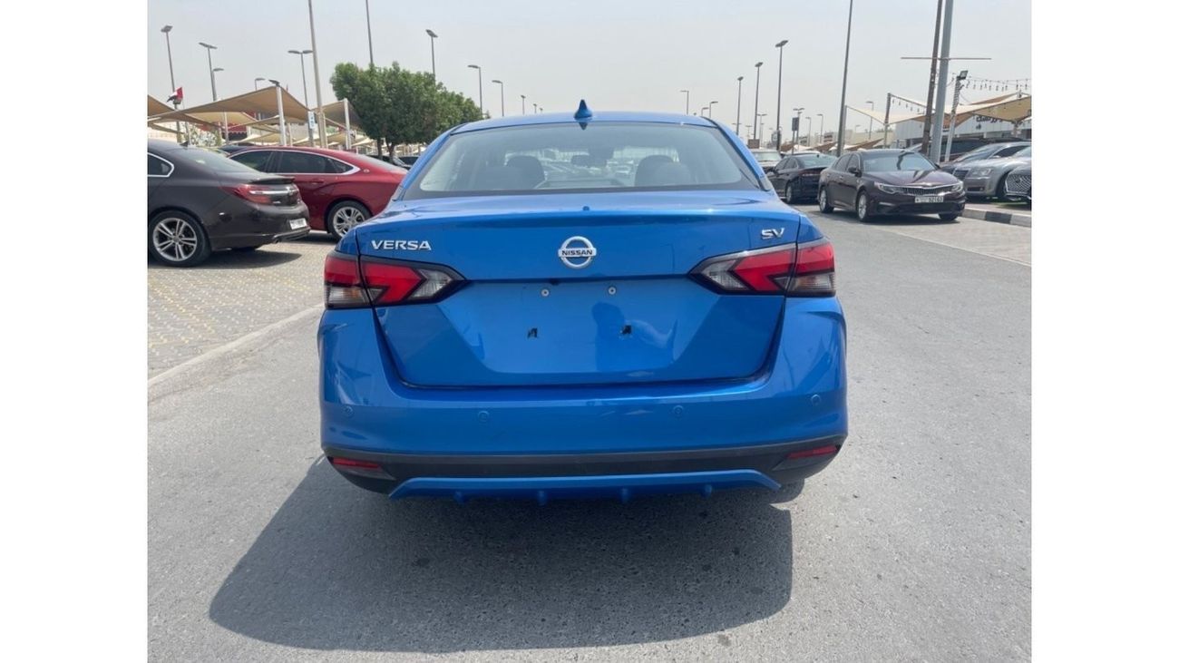 Nissan Versa Nissan Versa Sv 2021 Blue 1.6L vin: 3N1CN8EV9ML827895