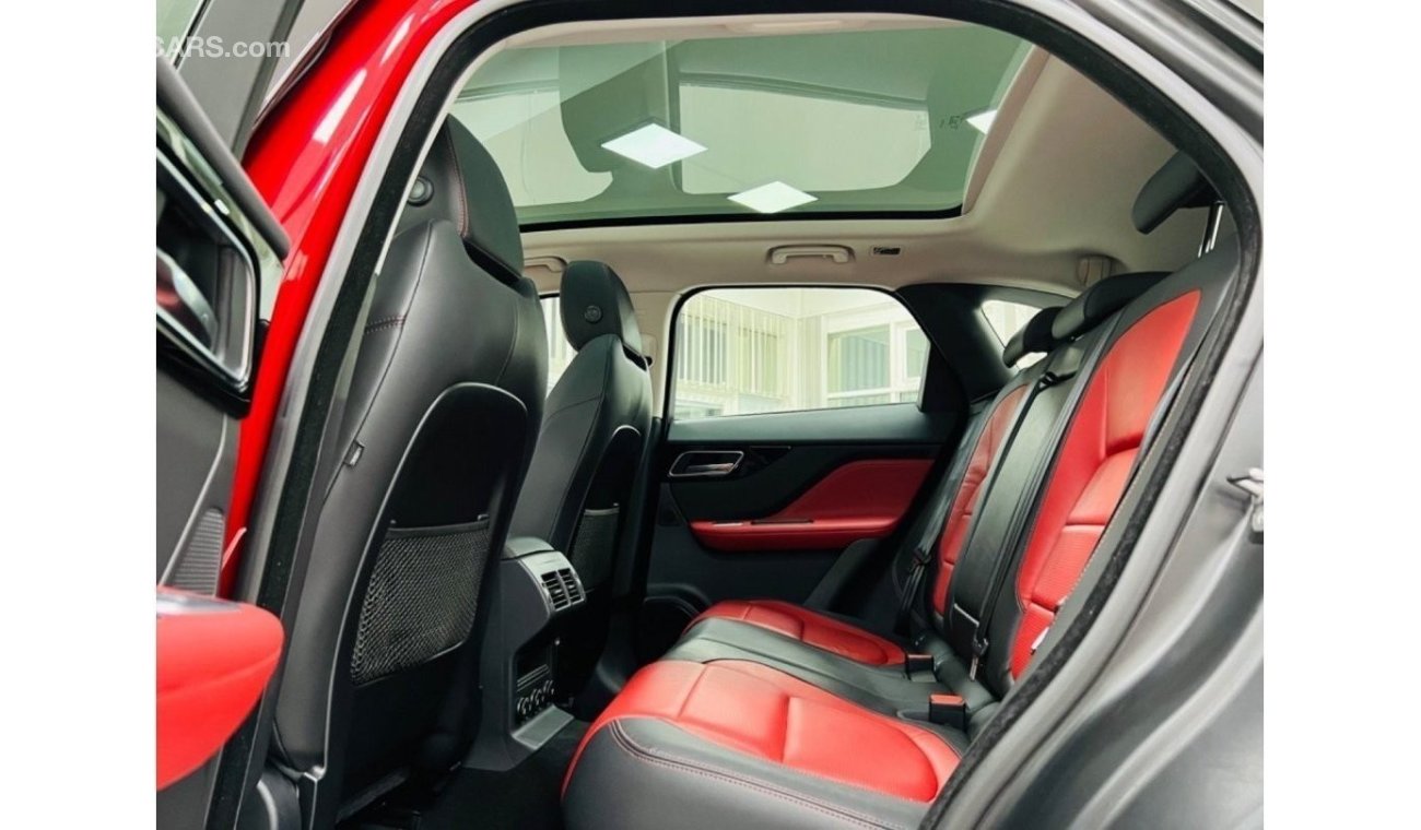 Jaguar F Pace R-Sport GCC .. Warranty .. FSH .. Original Paint .. Perfect Condition