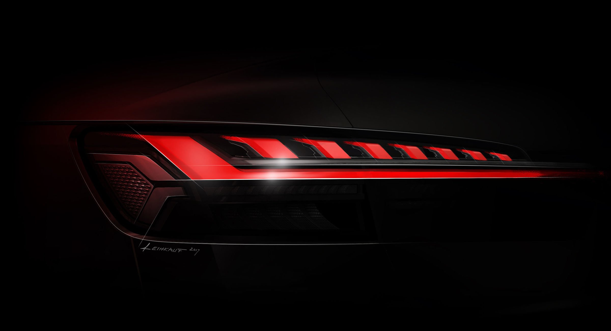 أودي A4 exterior - Tail Light