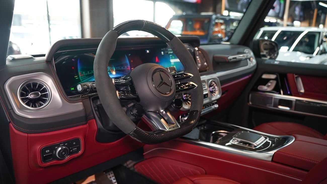 Mercedes-Benz G 63 AMG 2025 MERCEDES AMG G63 - CARBON PACK - DOUBLE NIGHT PACK - SPECIAL COLOR - FULL OPTION