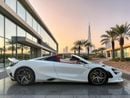 McLaren 750S Spider AED 27,999 P.M | MCLAREN 750S SPIDER MSO | 4.0L TWIN TURBO V8 | WARRANTY &amp; SERVICE PLAN | GCC SP