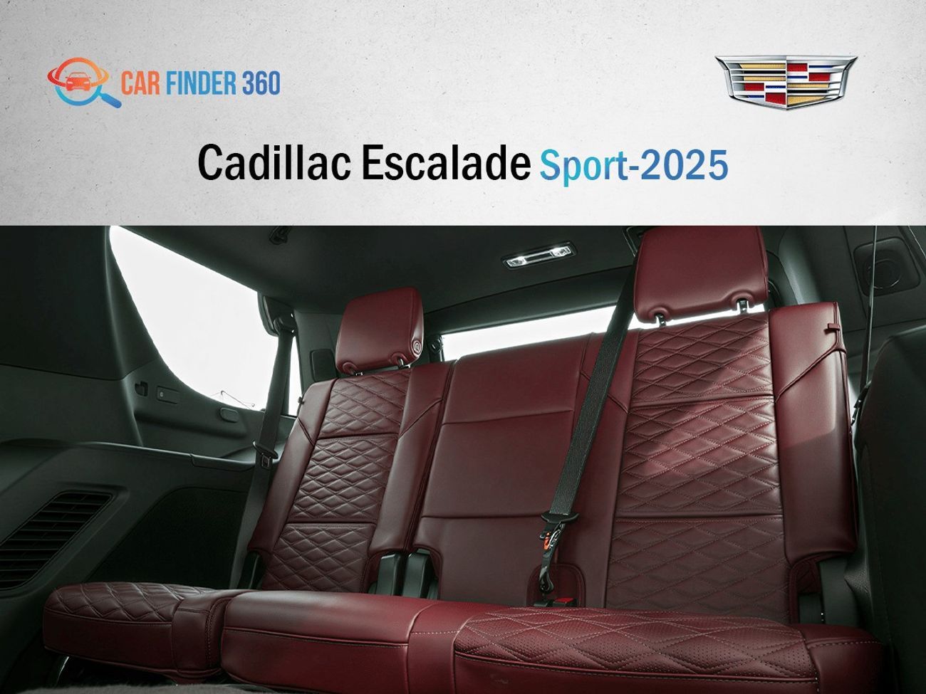 Cadillac Escalade Sport 6.2L 4WD (Export only)