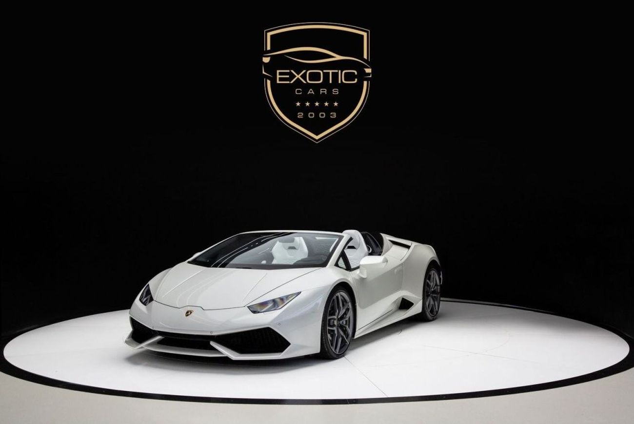 Lamborghini Huracan Lamborghini Huracan Spyder