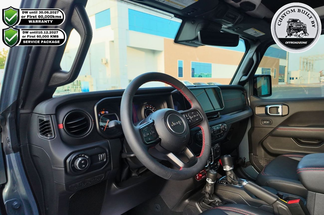 Jeep Wrangler Unlimited Rubicon 3.6L / 3 Years Dealer Warranty and 3 Years Dealer Service Package