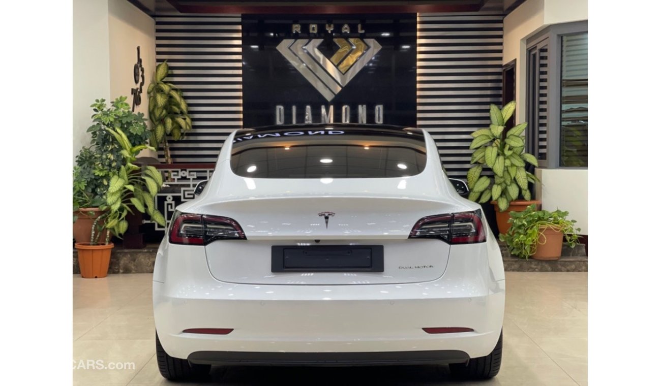 تيسلا موديل 3 Tesla model 3 long range dual motor خليجي 2021 تحت الضمان