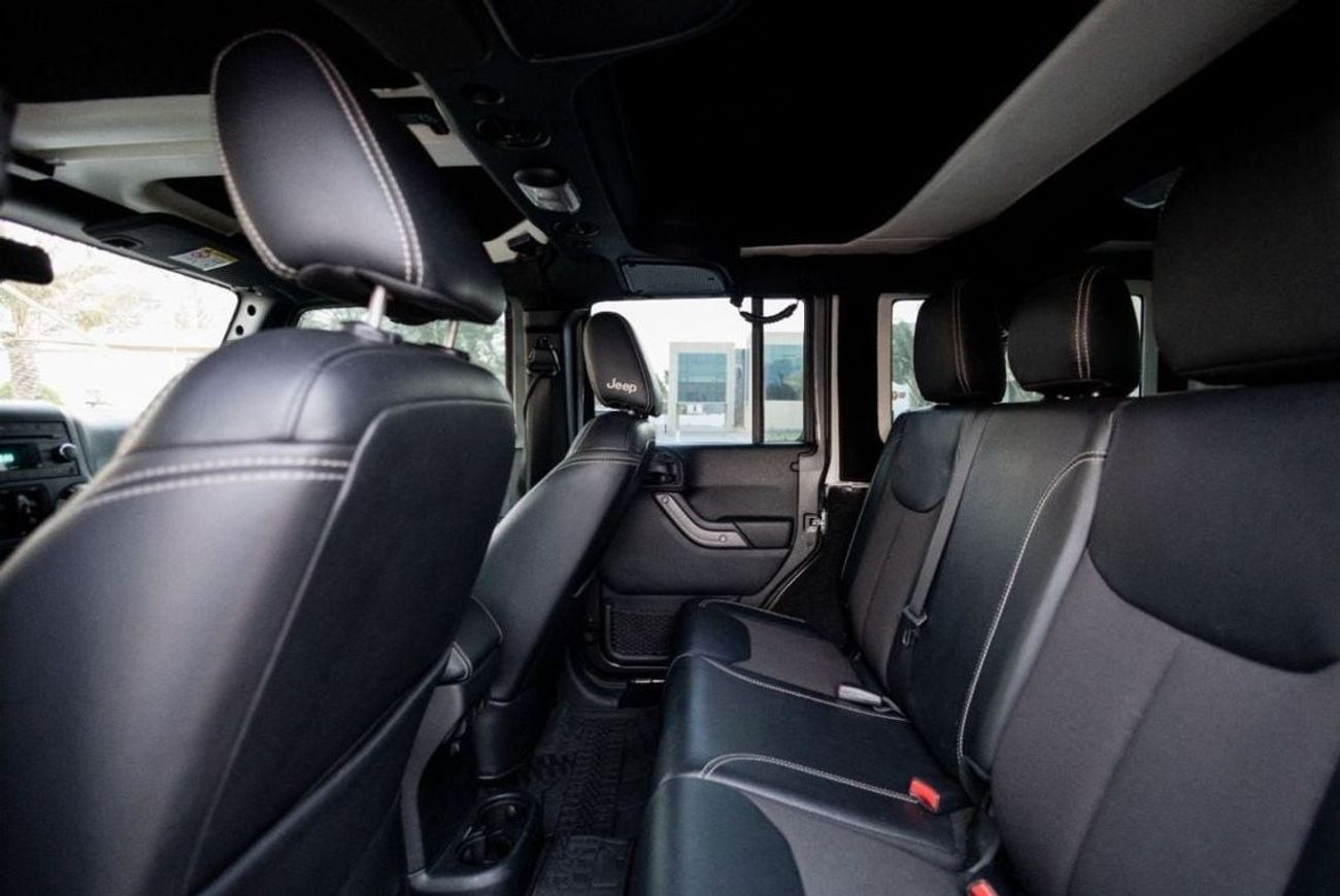 Jeep Wrangler Jeep Wrangler Unlimited Oscar Mike Edition 2018 GCC under Warranty with Flexible Down-Payment.