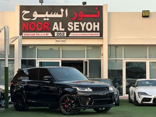 Land Rover Range Rover Sport RANGE ROVER SPORT SVR GCC 2018 FULL OPTION ORIGINAL PAINT PERFECT CONDITION