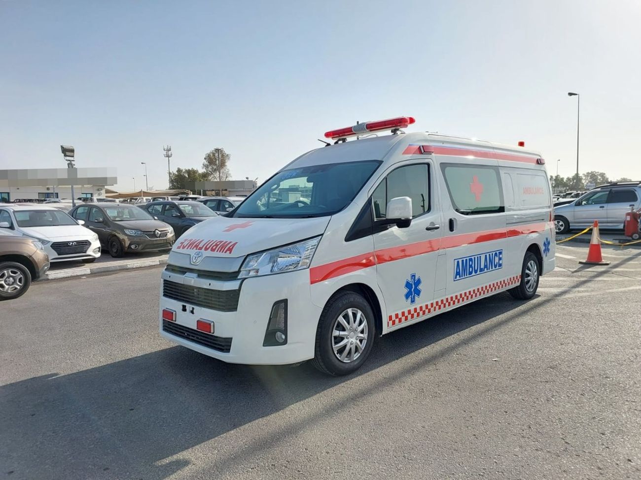 Toyota Hiace TOYOTA HIACE VAN AMBULANCE RHD 2020 MODEL 2.8 L DIESEL AUTOMATIC(PM04938)